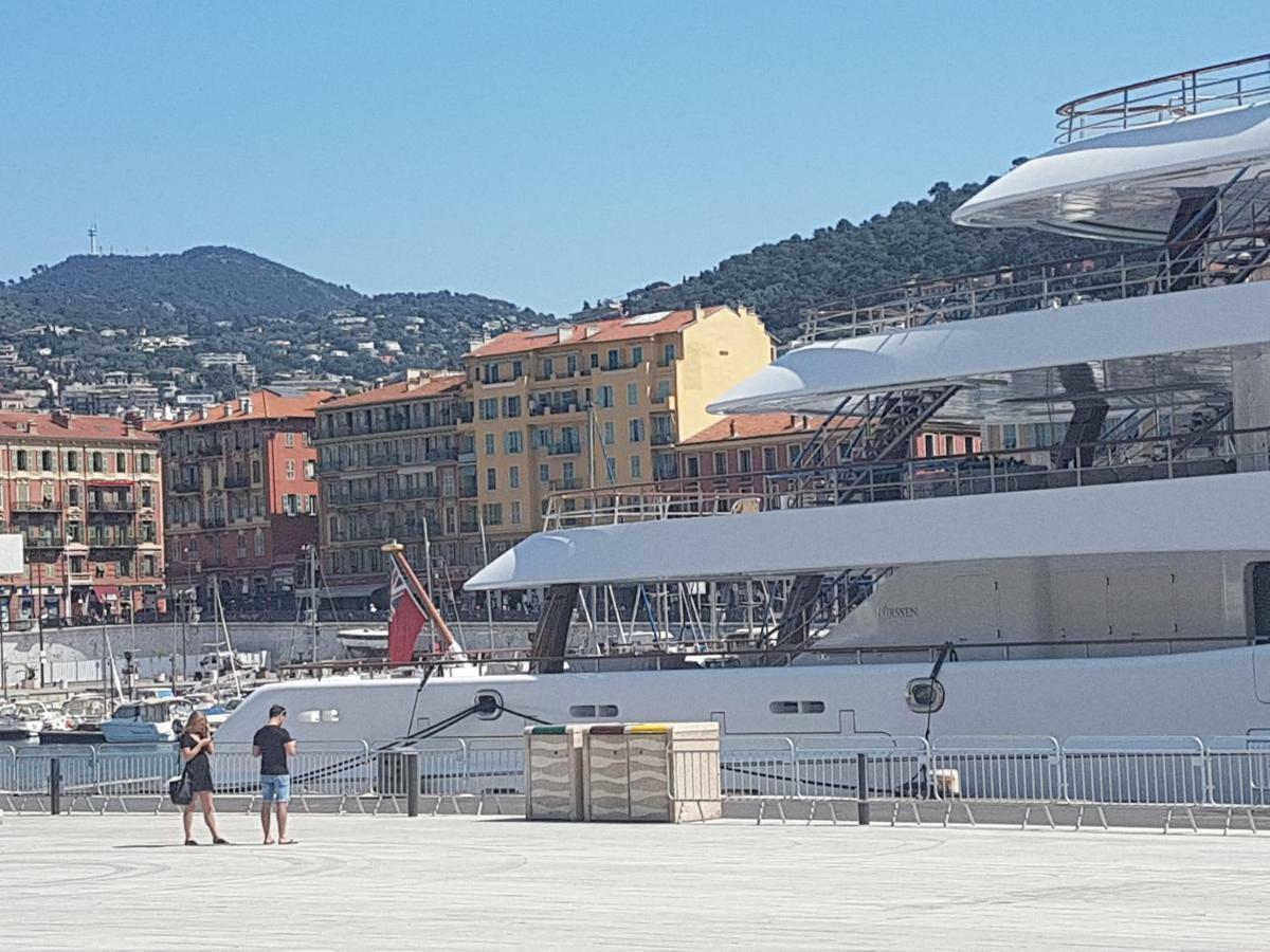 Les Palmiers A 700M De La Mer Niza Exterior foto
